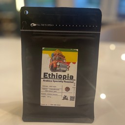 กาแฟเมล็ดคั่วกลางพิเศษเอธิโอเปีย