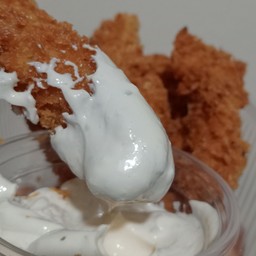 ไก่กรอบซอสดิป