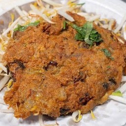 หอยทอดหอยแมงภู่ กรอบนอกนุ่มใน