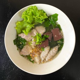 ต้มเลือดหมูไม่ใส่เครื่องใน