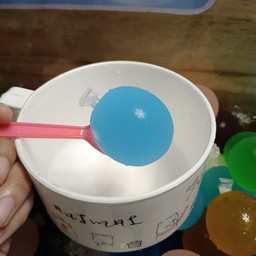 เยลลี่ รามูเนะ (รสชาติคล้ายน้ำสไปรท์)(แบบเจาะ)