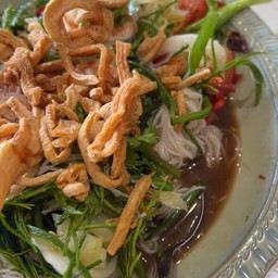 ข้าวน้ำพริกแจ่ว ไก่สมุนไพร