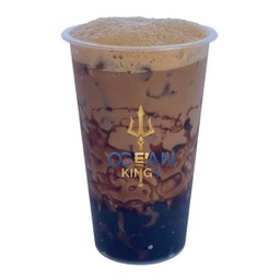 ชานมคาปูชิโน่ ไข่มุกลาวา