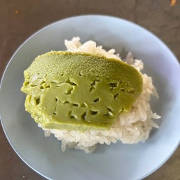 ข้าวเหนียวมูนขาวหน้าสังขยา