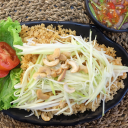 ยำกุ้งฟู