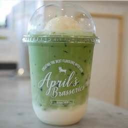 โฟลทมัทฉะกรีนทีลาเต้