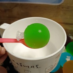 เยลลี่ แอปเปิ้ลเขียว(แบบเจาะ)