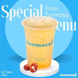 ชาเขียวลิ้นจี่