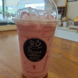 นมชมพูเย็น