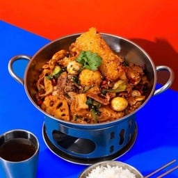 เซตหม่าล่าผัดแห้ง - กุ้ง