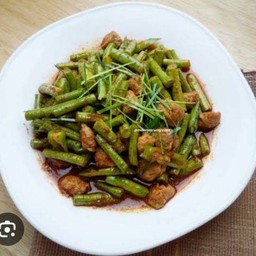 ข้าว+ผัดเผ็ดเจ