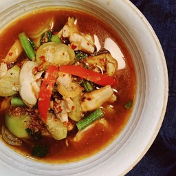 แกงป่า (หมู,เนื้อ,ไก่,กบ,ปลาช่อน)