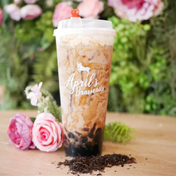 ชานมไข่มุกลาวา