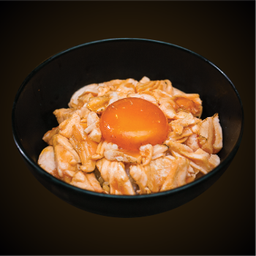 2529 ข้าวหน้าแซลมอนหั่นเต๋าไข่ดอง