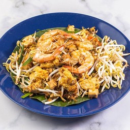 ผัดไทยกุ้งสด
