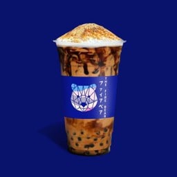 ชานมไข่มุก หมีพ่นไฟ ตลิ่งชัน ตลาดนัดอู่89