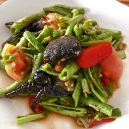 ตำปูจืดถั่ว