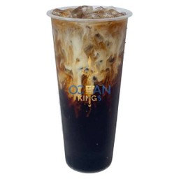 โอเลี้ยงดำ ยกล้อ (ราดนม)