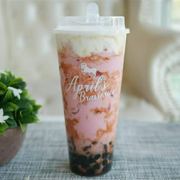 ชากุหลาบไข่มุกลาวา