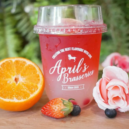 ชากุหลาบมะนาวโซดา