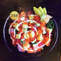 168.ข้าวหน้าแคลิฟอร์เนีย