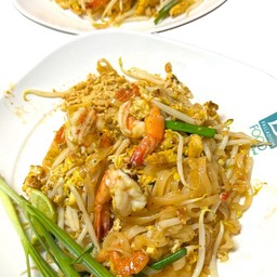 ผัดไทกุ้งสด/Pad Thai with Fresh Shrimp/泰式炒河粉配鮮蝦