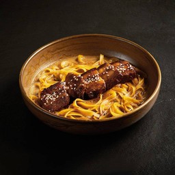 พาสต้าโพซัมครีมซอส Bossam Cream Pasta