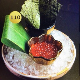 110.ไข่ปลาแซลมอนซาซิมิ