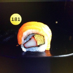 181.ปลาแซลมอนสไปซี่โรล 