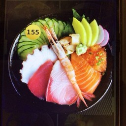 155.ข้าวหน้าปลาดิบรวมโตเกียว