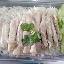 ข้าวมันไก่ต้ม