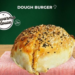 Dough Cheesy Chicken Sausage Burger