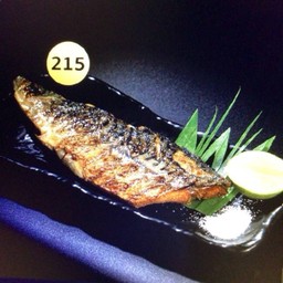 215.ปลาซาบะย่างเกลือ