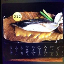 212.ปลาหิมะย่างใบโฮบะ