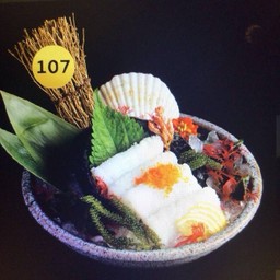 107.ปลาหมึกอิกะ ซาซิมิ