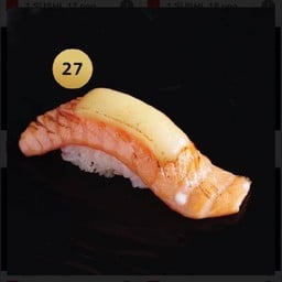 27.ซูชิแซลมอนย่างชีส