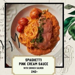 Spaghetti Pink Cream Sauce