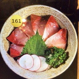 161.ข้าวหน้าปลาฮามาจิ