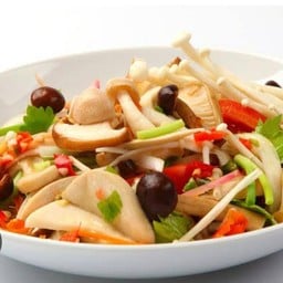 ยำวุ้นเส้นเห็ด(มัง)