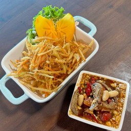 ส้มตำทอดกรอบ