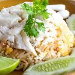 ข้าวผัดปู(กลาง)