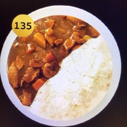 135.ข้าวแกงกะหรี่เนื้อญี่ปุ่น