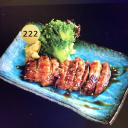 222.ไก่ย่างฟางซอสเทอริยากิ