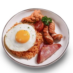 ข้าวผัดอเมริกันพรีเมี่ยม