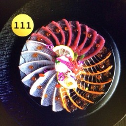 111.ปลารวมอูซูสึกุริทานคู่กับน้ำพอนสึ