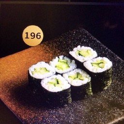 196.ข้าวห่อสาหร่ายแตงกวา