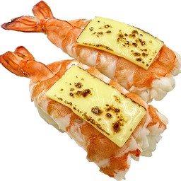 ซูชิกุ้งย่างชีส