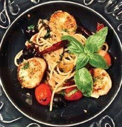 Spaghetti Dried Chilli Scallop