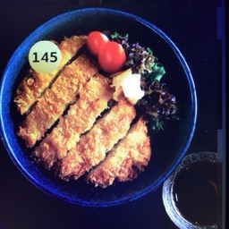 145.ข้าวหน้าหมูทอดทงคัตสึ