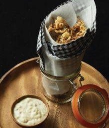 Mustache Calamari with Tartar Sauce